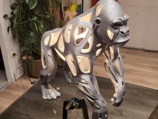 Gorilla - Voronoi - Art