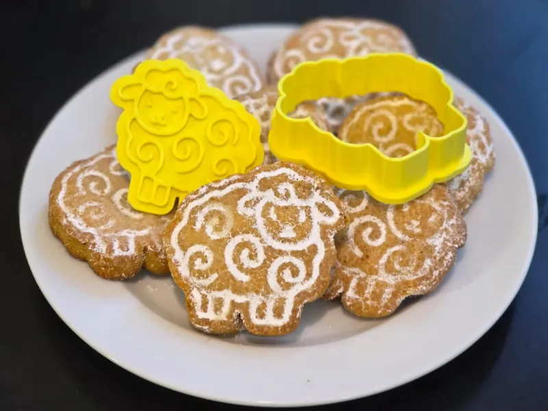 Molde de ovelha para o Eid