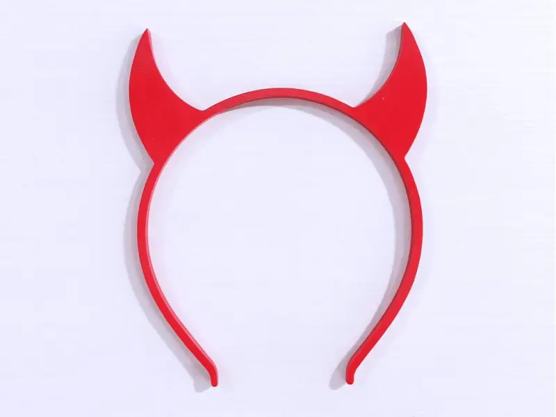 Devil Horns Funny HeadBand, Halloween Party Accessories