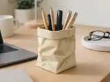 Подставка для ручек - бумажный пакет-0