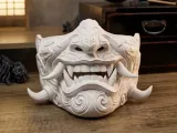 Ornamental Oni mask (wearable)-0