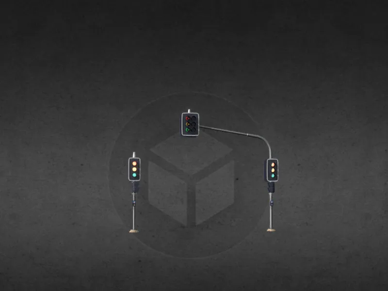 Australian Traffic Light Pedestrain Light