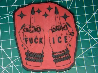Fuck ICE Magnet v1