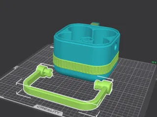 Mini Can Cooler Caddy | Portable Four Can Beverage Holder