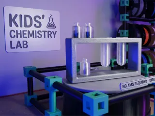 Kids' Chemistry Lab - No AMS Required & Easy Print