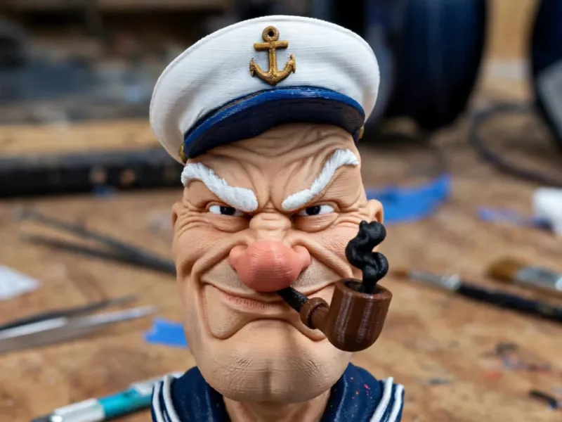 Busto do Popeye