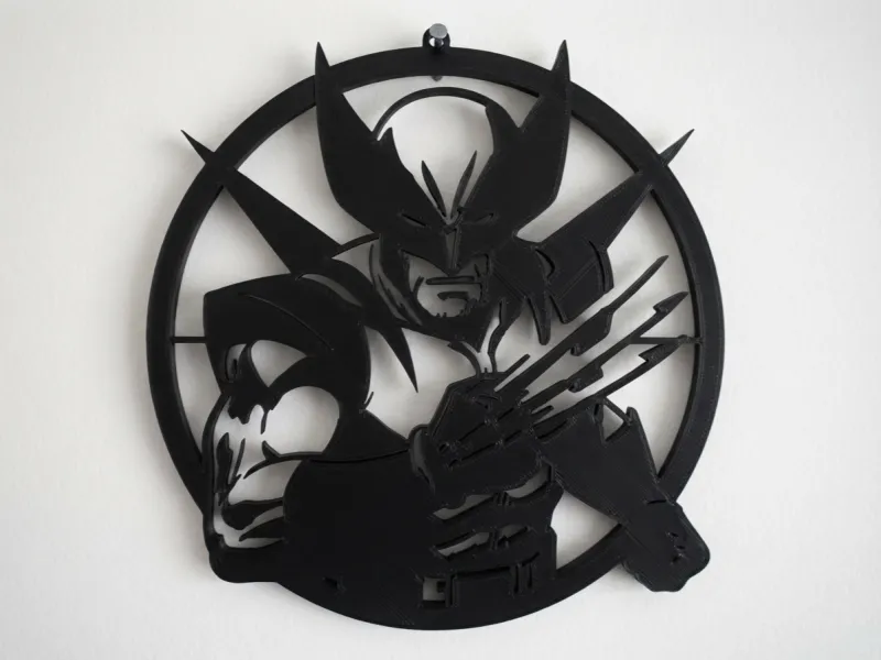 Wolverine In Action - Wall Art - Superhero Gift - Home Decor