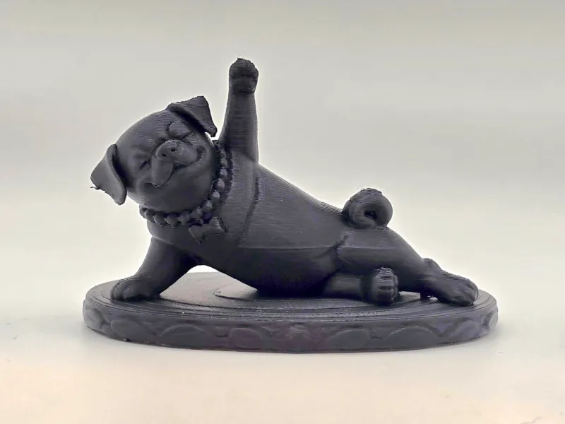 Zen Dog: Side Plank Pug