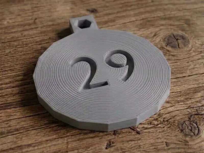 Number 29 Tag