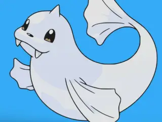 Dewgong Wall Art