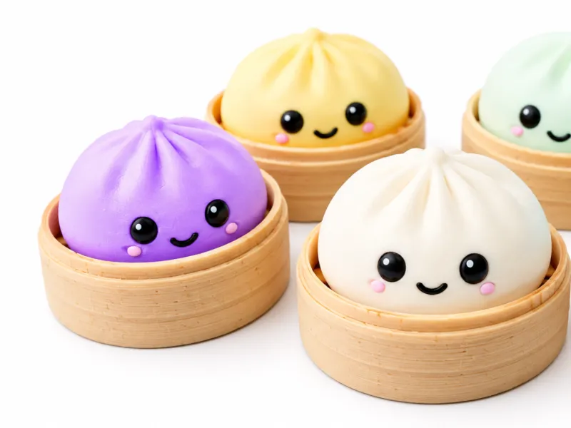 dumpling squishy clicker