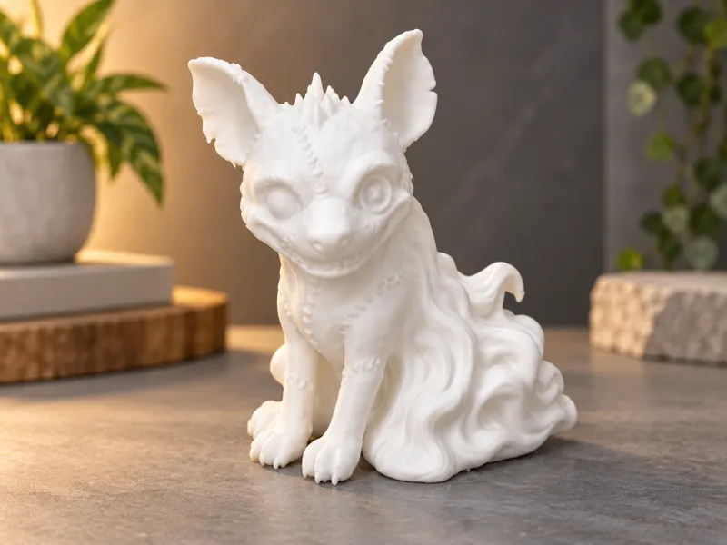 Ghost Hyena – Geisterhafte Hyänen-Figur