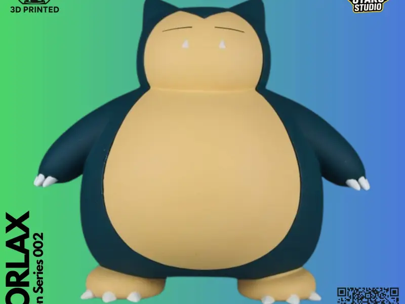 POKEMON SNORLAX 3D MODEL