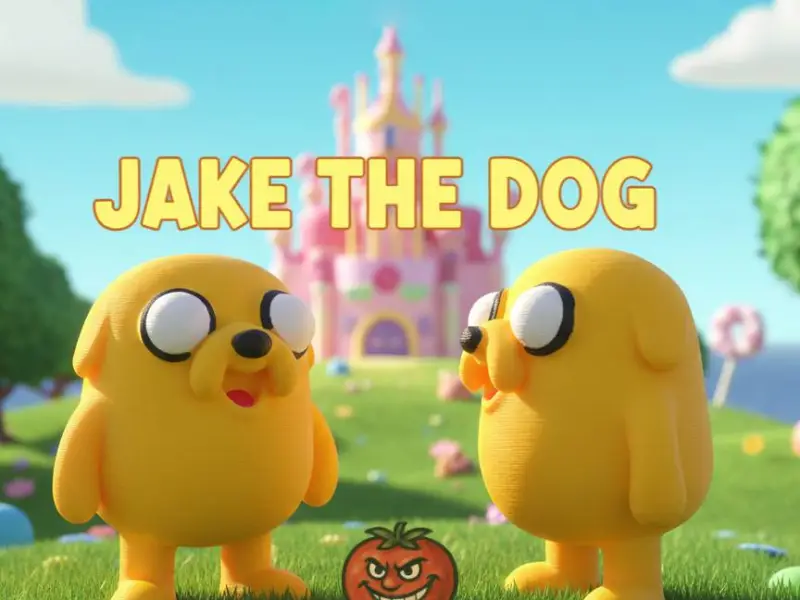 Felice Jake il Cane – Adventure Time DeskBuddy