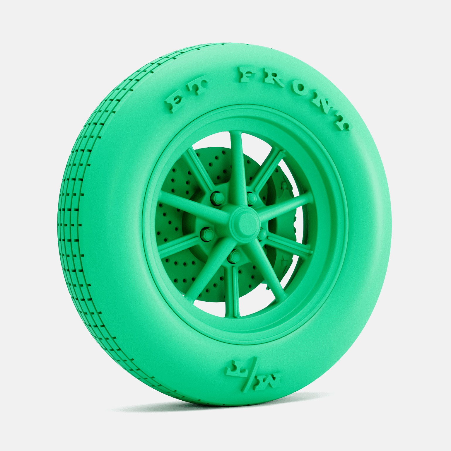 15x4.5 ET Gasser Wheel, MT ET Front Tire