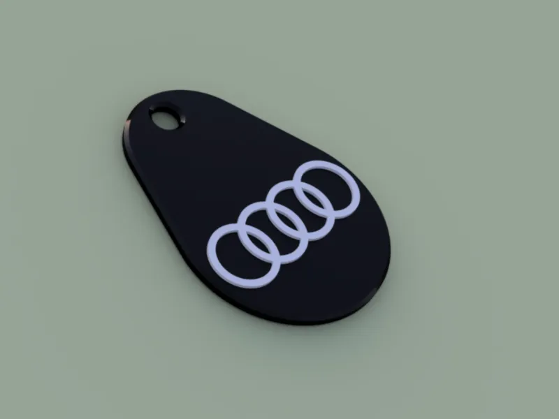 porte clef audi