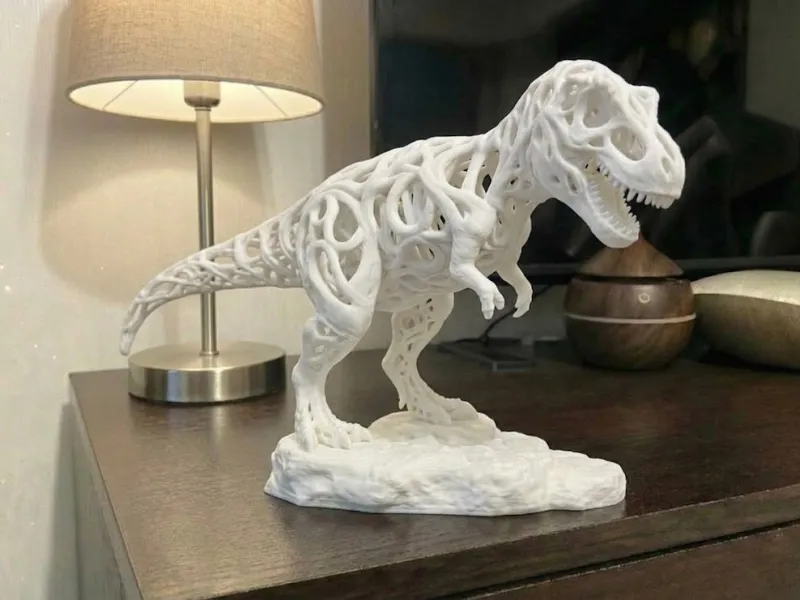 T-Rex Voronoi Art da Collezione