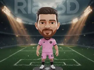 Cristiano Ronaldo - Mini Figure - LM Goat Argentina (Set 1)