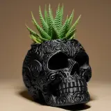 Skull Shaper Pot/Planter Cover