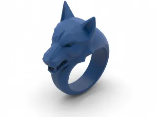 Azure Predator Wolf Ring – Noah0x03