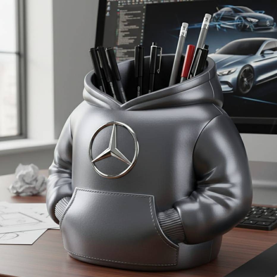 Подставка для ручек Mercedes-Benz - Автозапчасти - PLA - изделие 3D-печати