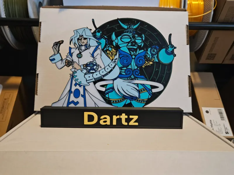 Yu-Gi-Oh - Dartz Yugioh display