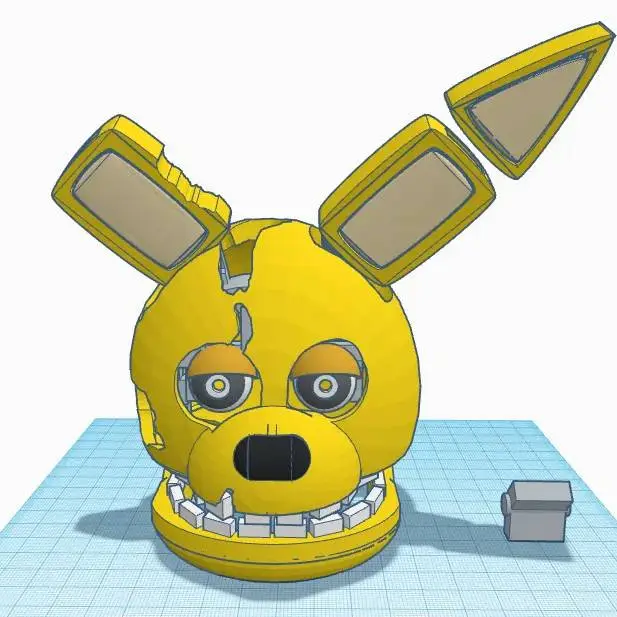 Spring Bonnie Mask