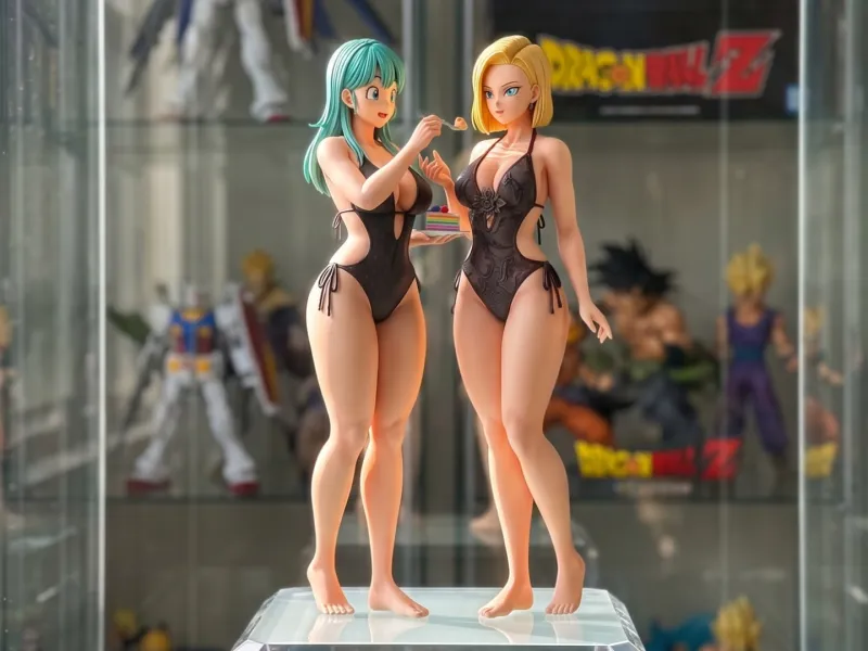 Waifu Fanart-Figurine Dbz 18 Bulma