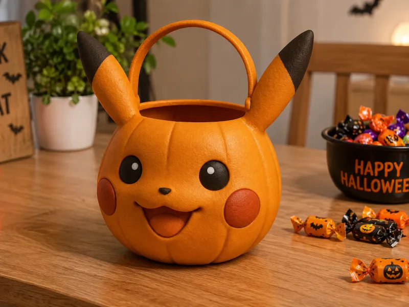 Pikachu Halloween Bucket