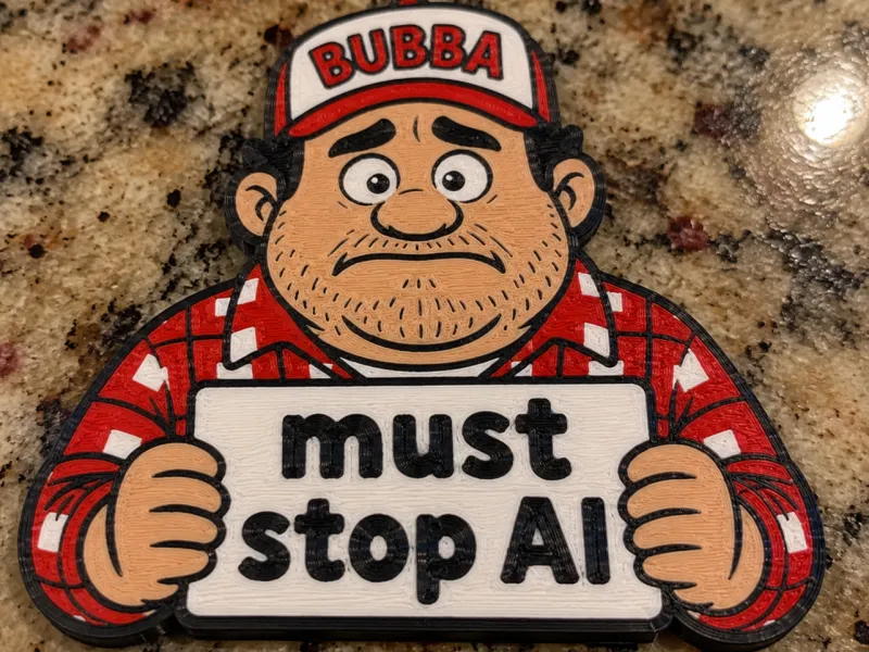 Bubba a peur des images générées par l'IA, ne soyez pas Bubba