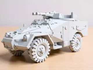 BTR-40 War Vehicle Miniature Replica