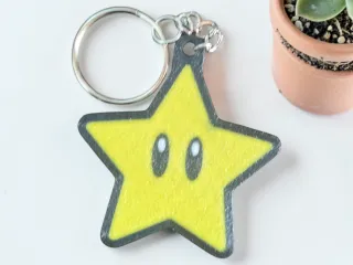 Super Mario Keychain