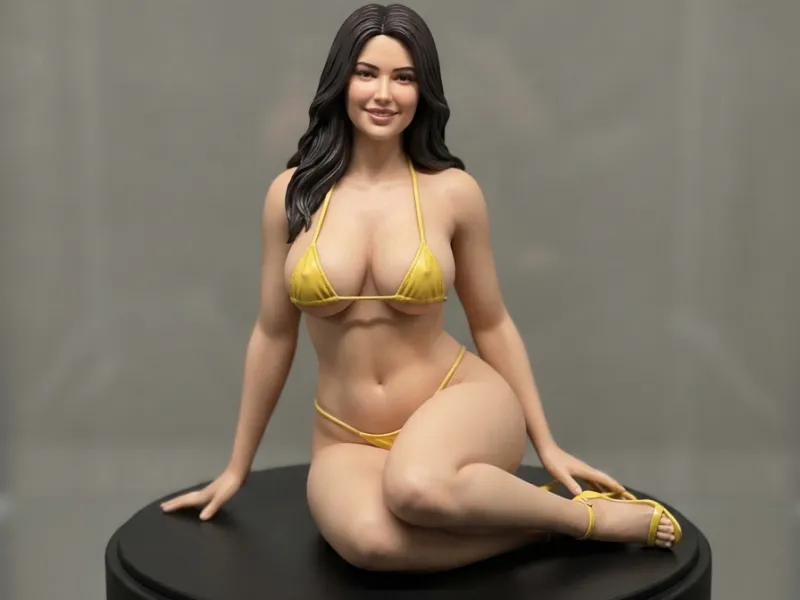Stylized Glamour Resin Model v25