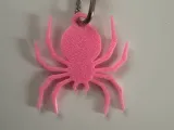 Large Spider Design Keychain-0