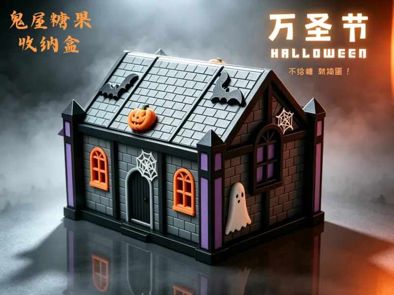 Caixa Organizadora de Halloween