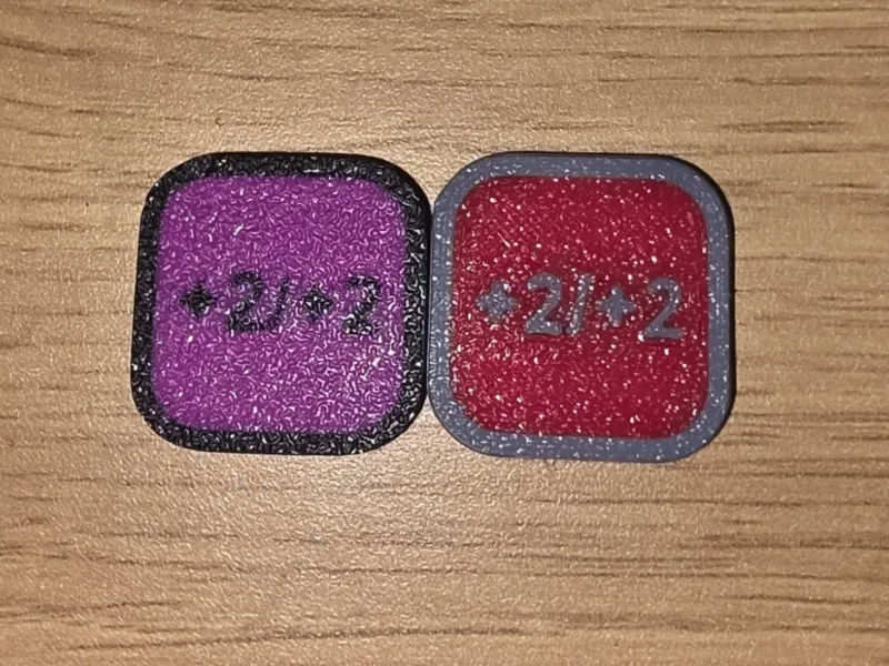 指示物 +1 +2 +3 +4