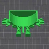 Let your Scrub Daddy Hang-around and dry when not in use.