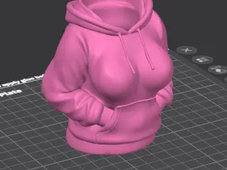 Women's silhouette sweatshirt - Vase - Pencil case