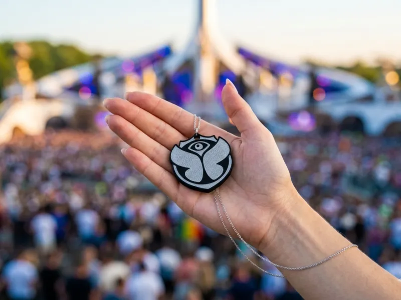 Tomorrowland keychain