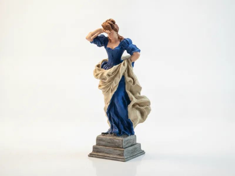 Pomp Classical Statue Figurine 3D Printable