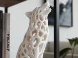 Voronoi Wolf Statue-0