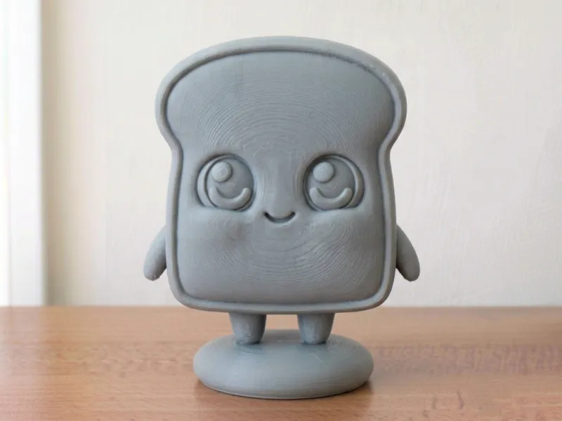 Bread toast character