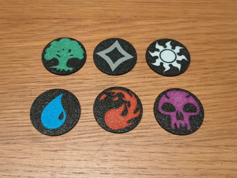 MTG Mana Coins