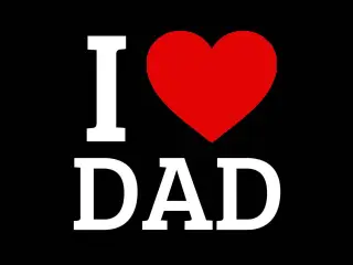 i love dad father day gift