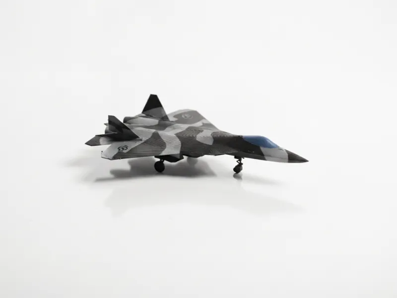 Su-57 Fighter Jet Aircraft Model 3D Printable