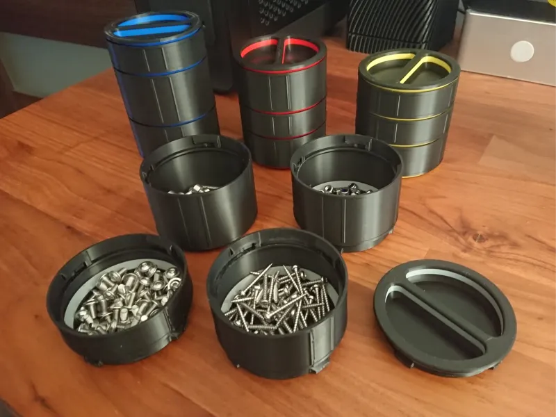 Stackable Twist-Lock Containers
