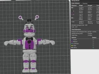 FUNTIME FREDDY PRINT-IN-PLACE