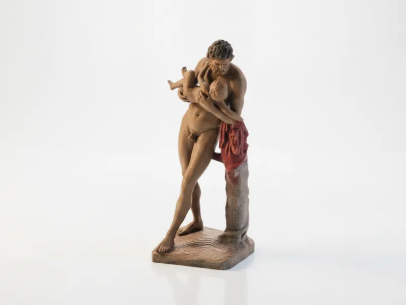 Silenus Baby Dionysus Classical Statue 3D Printable