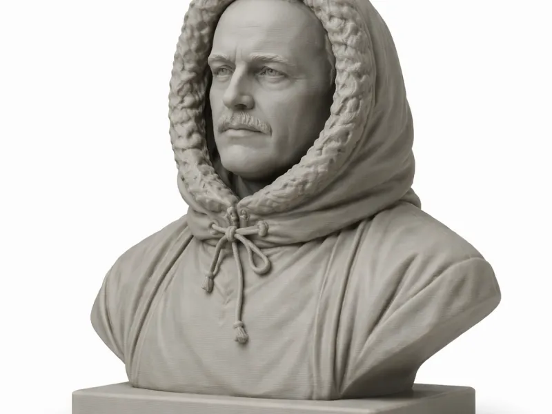 Robert Falcon Scott Bust