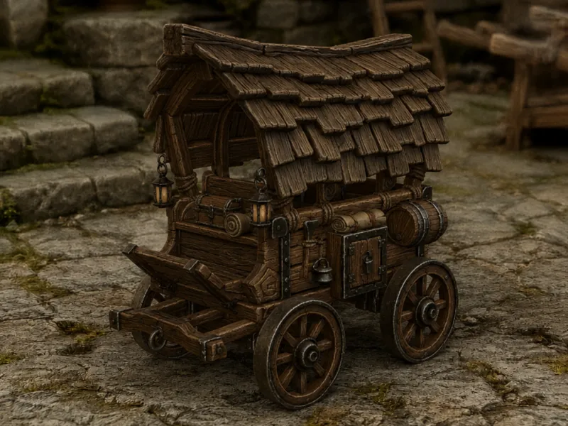 Travelers Wagon for DnD